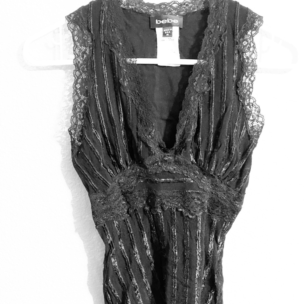 bebe lace top